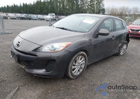 2012 Mazda Mazda3 I Touring z USA, uszkodzony, nr VIN JM1BL1L71C1620840